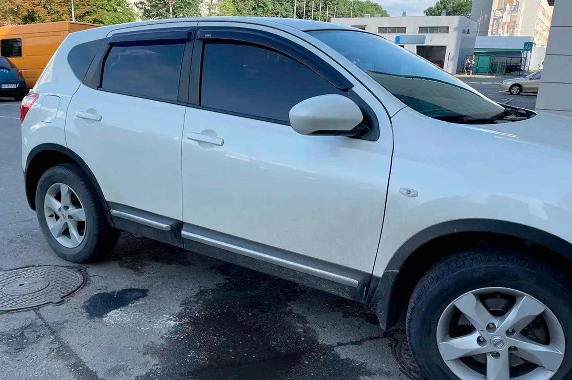 Window Deflectors (4 pcs, HIC) for Nissan Qashqai 2007-2010 - image 5