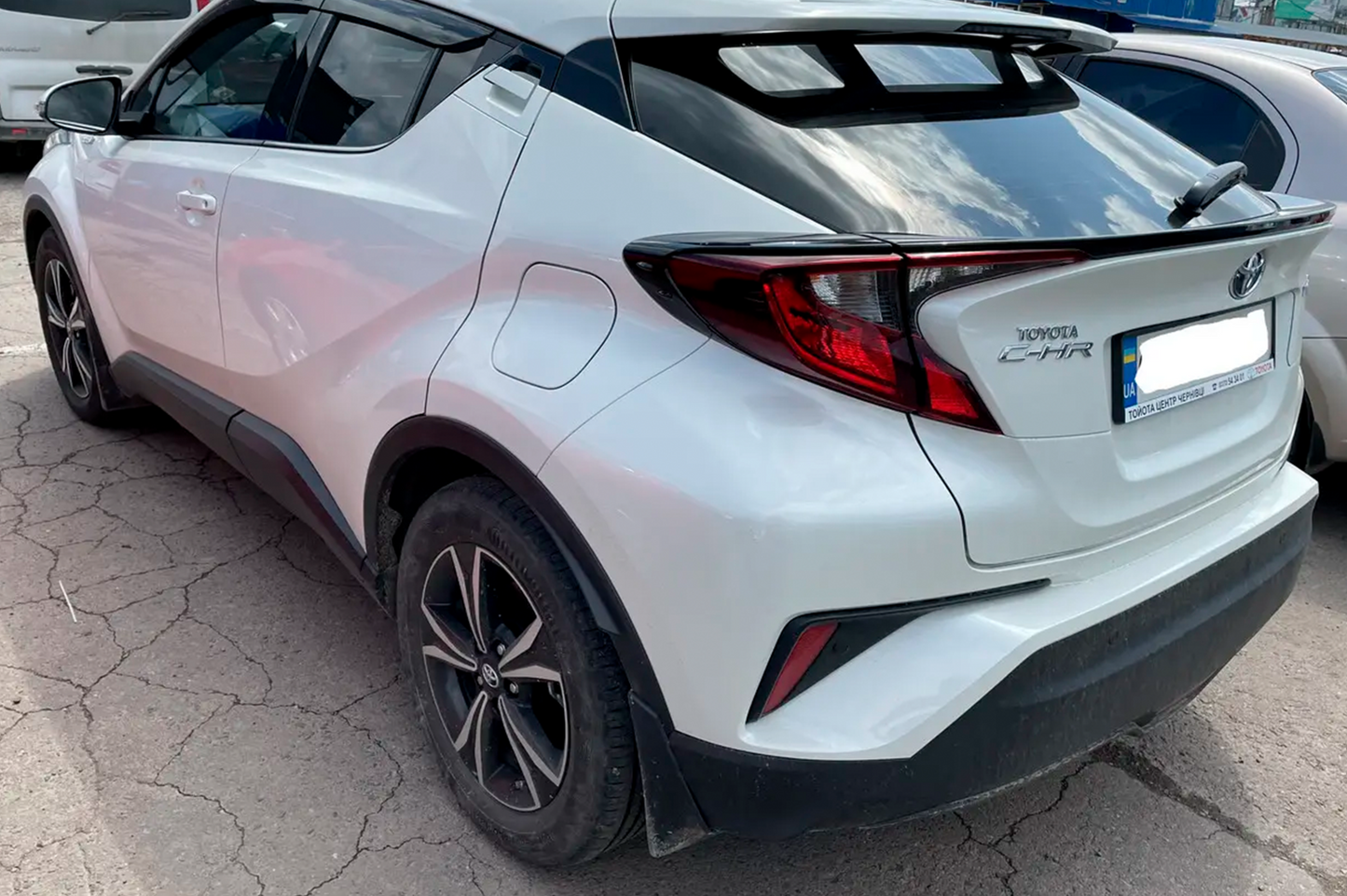 Window Deflectors (4 pcs, HIC) for Toyota C-HR 2016-2023 - image 2
