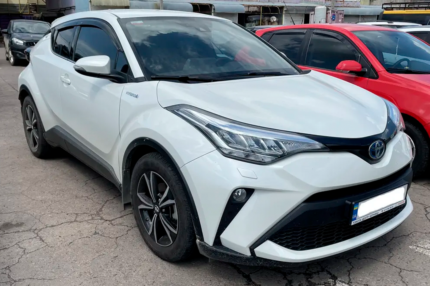 Window Deflectors (4 pcs, HIC) for Toyota C-HR 2016-2023 - image 3