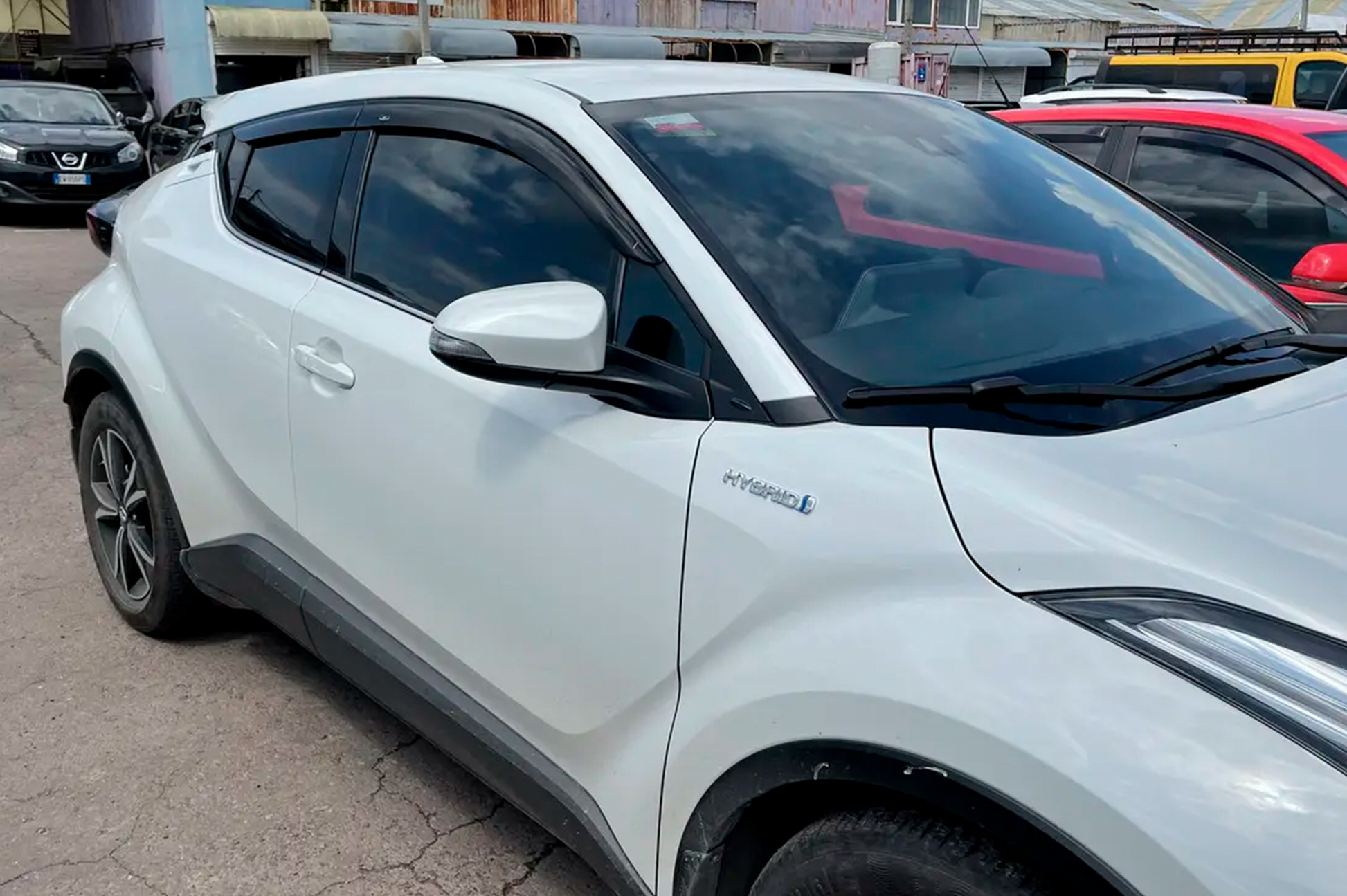 Window Deflectors (4 pcs, HIC) for Toyota C-HR 2016-2023 - image 4