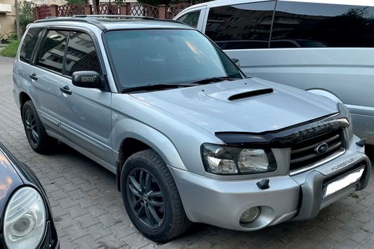 Window Deflectors (2 pcs, HIC) for Subaru Forester 2002-2008 - image 1