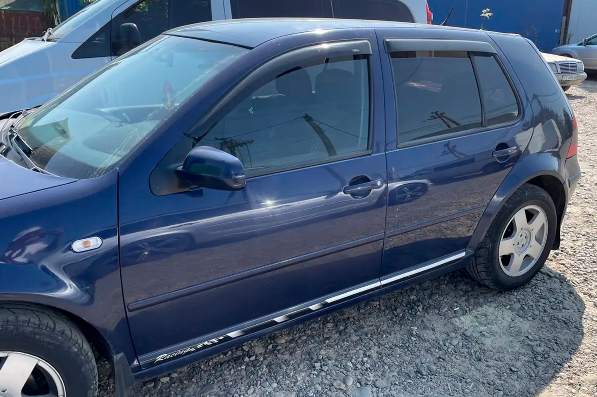 Window Deflectors HB (4 pcs, HIC) for Volkswagen Golf 4 1997-2006 - image 14