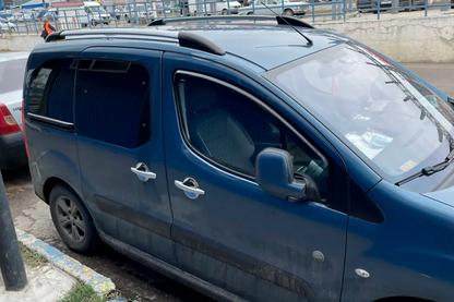 Window Deflectors (2 pcs, HIC) for Peugeot Partner Tepee 2008-2018 - image 4