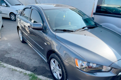 Window Deflectors (4 pcs, HIC) for Mitsubishi Lancer X 2008- - image 8