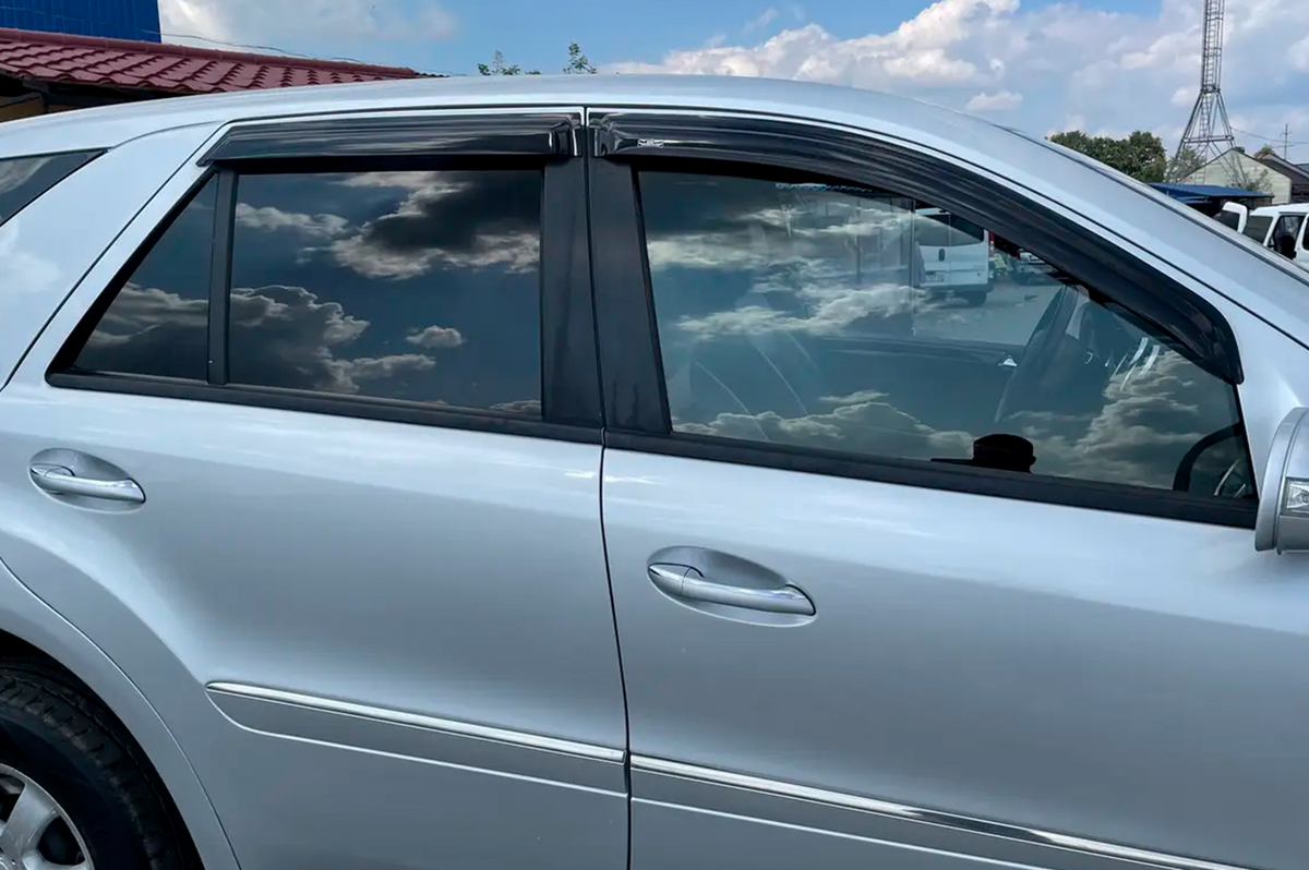 Window Deflectors (4 pcs, HIC) for Mercedes ML W164 2005-2011 - image 8