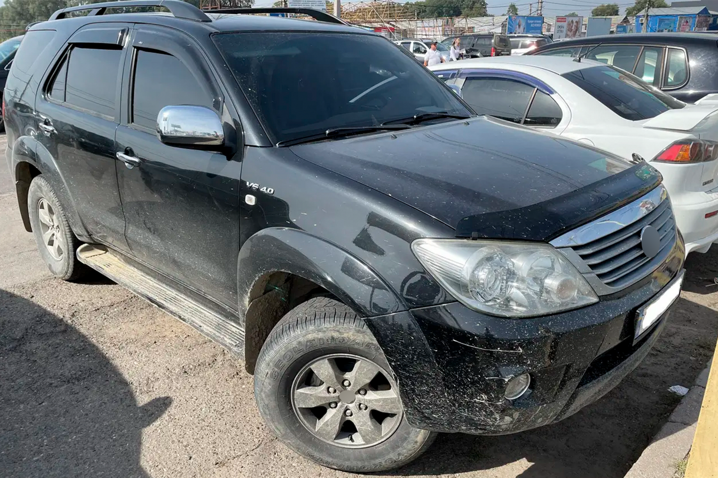 Window Deflectors (4 pcs, HIC) for Toyota Hilux 2006-2015 - image 6