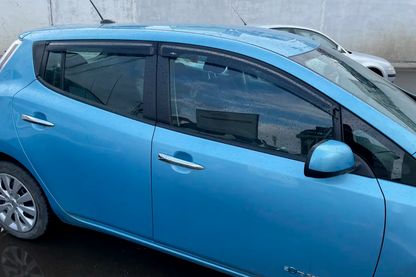 Window Deflectors (4 pcs, HIC) for Nissan Leaf 2010-2017 - image 13
