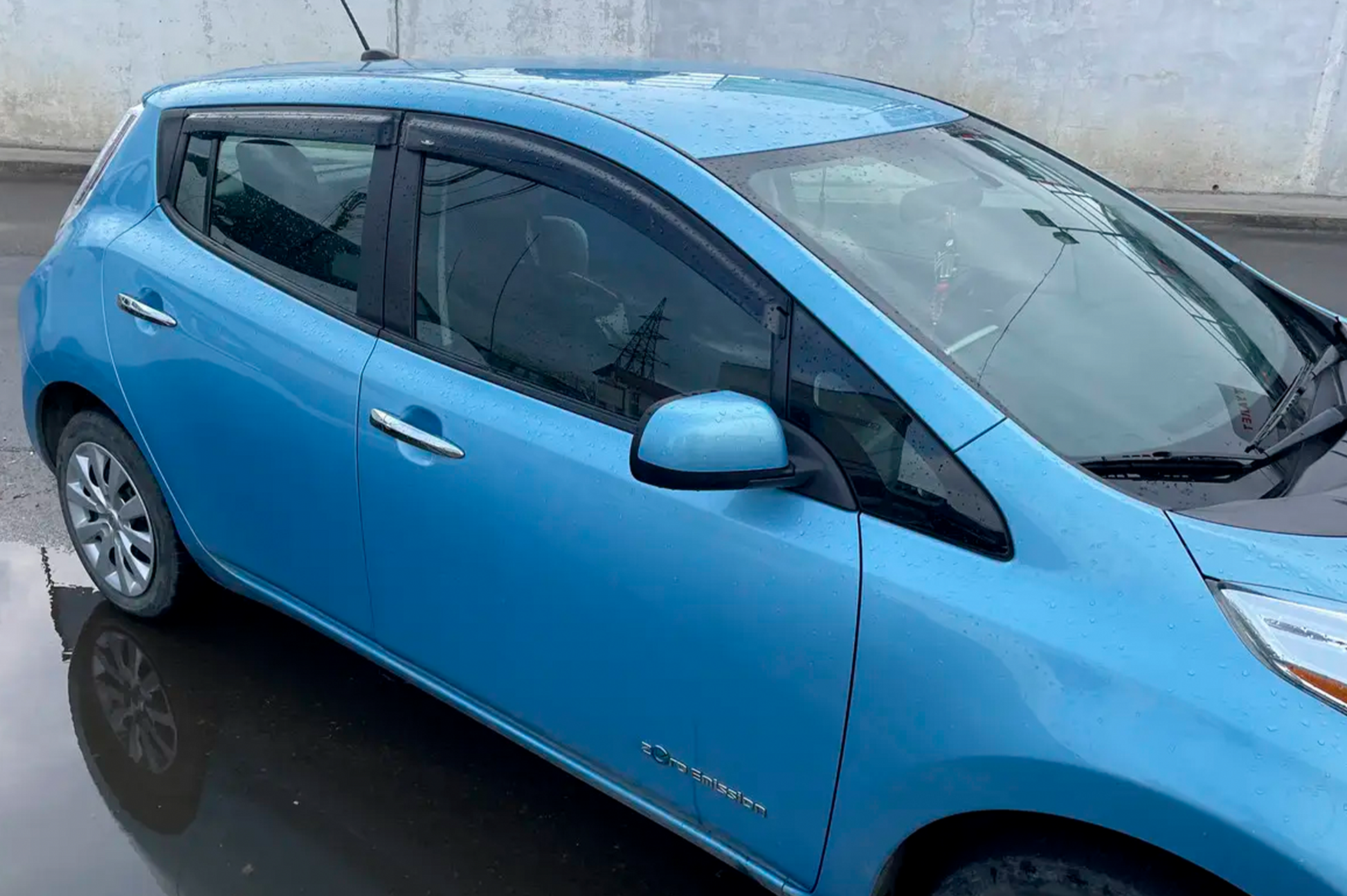 Window Deflectors (4 pcs, HIC) for Nissan Leaf 2010-2017 - image 14