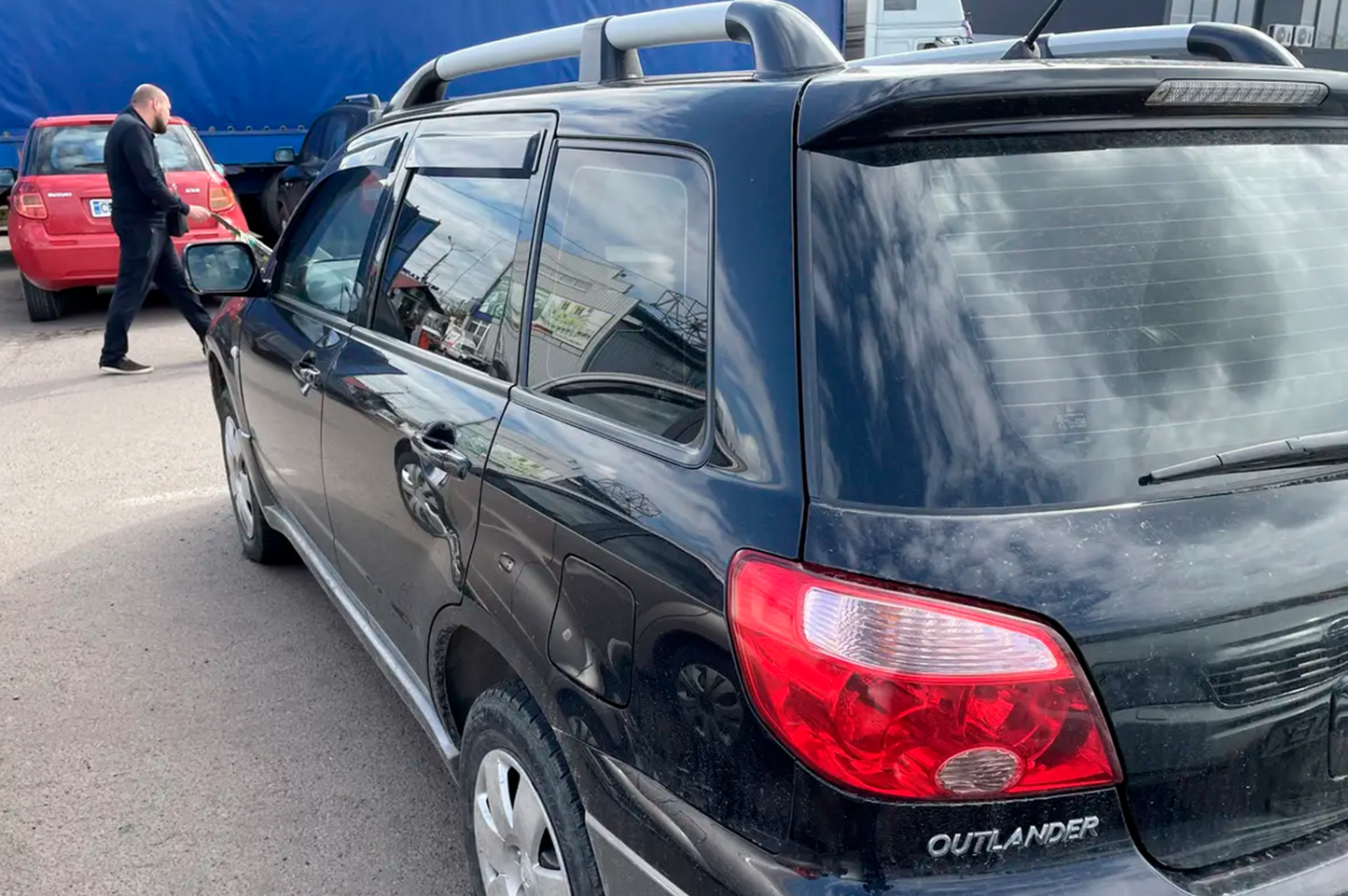 Window Deflectors (4 pcs, HIC) for Mitsubishi Outlander 2001-2006 - image 11