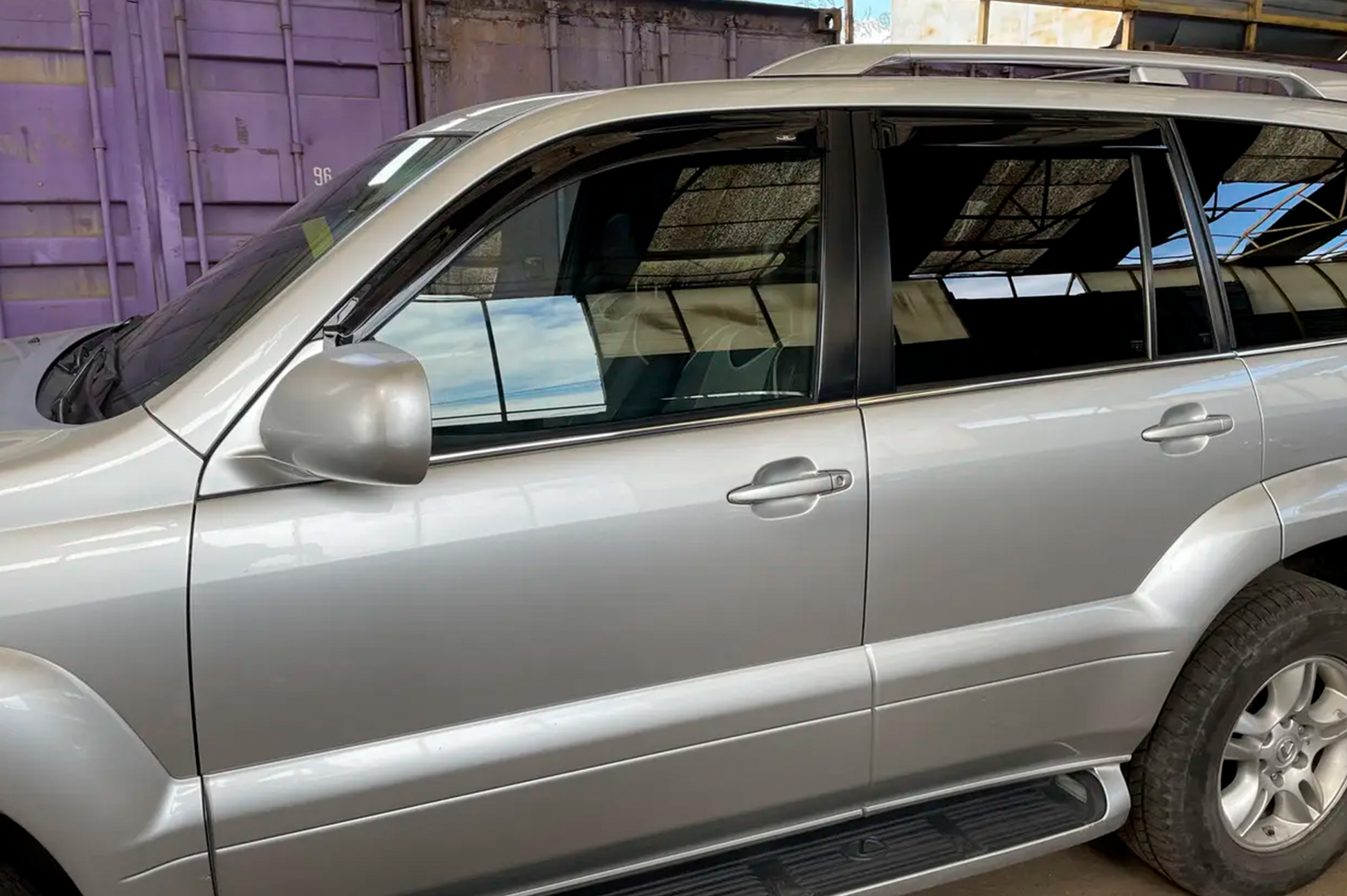 Window Deflectors (4 pcs, HIC) for Lexus GX470 2002-2009 - image 5