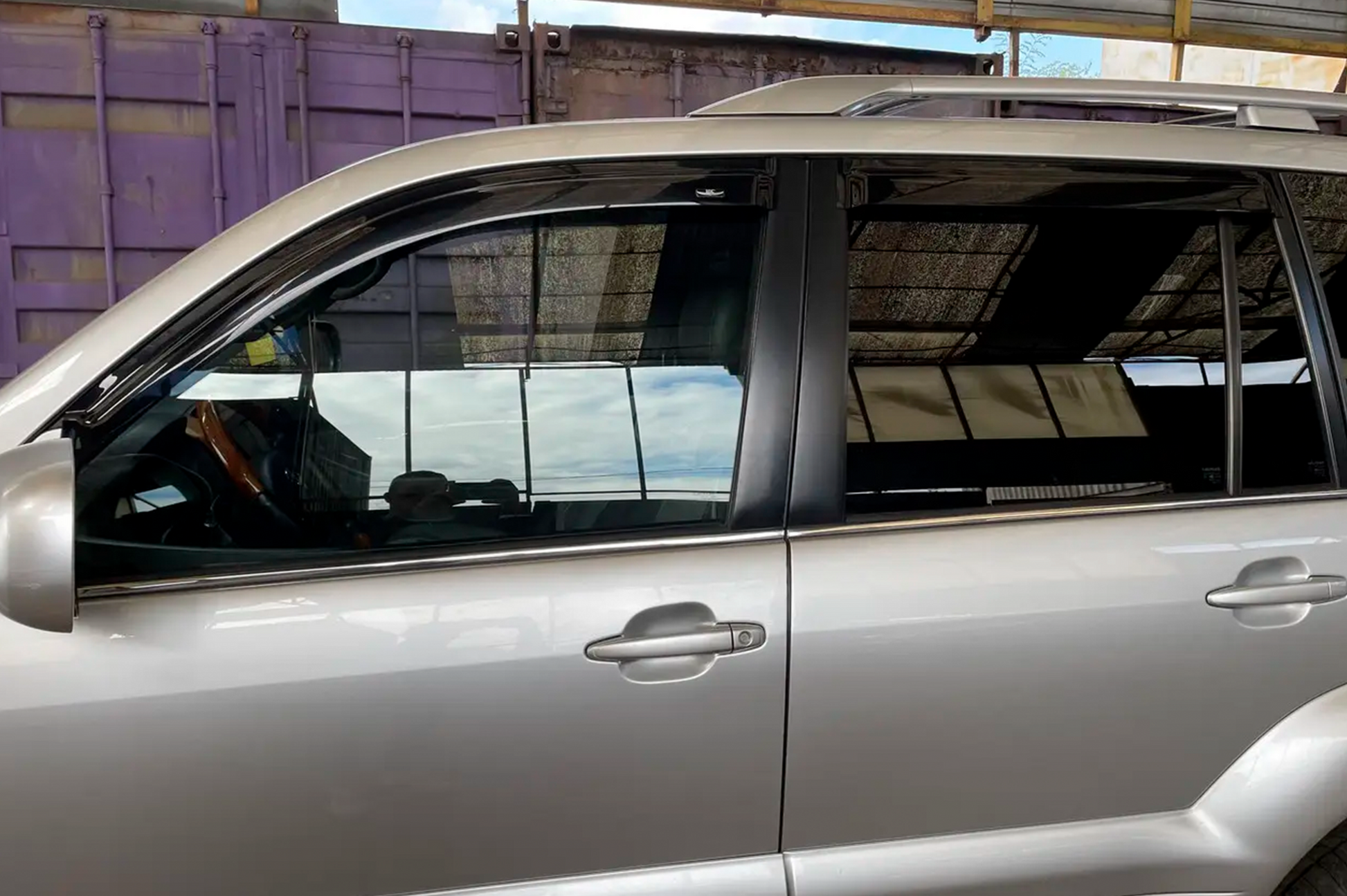 Window Deflectors (4 pcs, HIC) for Lexus GX470 2002-2009 - image 3