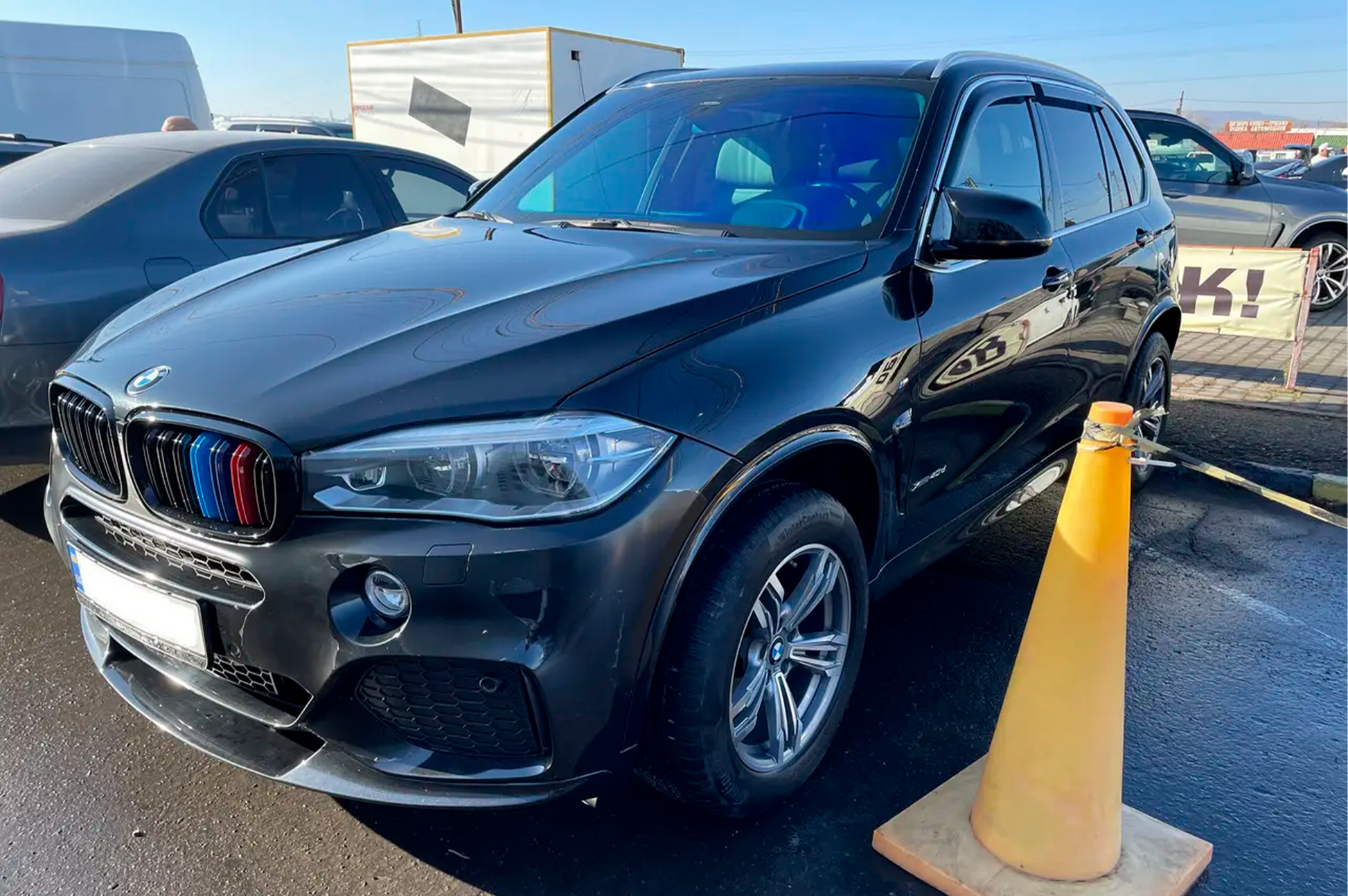 Window deflectors with chrome trim (4 pcs, HIC) for BMW X5 F15 2013-2018 - image 7