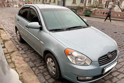 Window Deflectors (4 pcs, HIC) for Hyundai Accent 2006-2010 - image 3