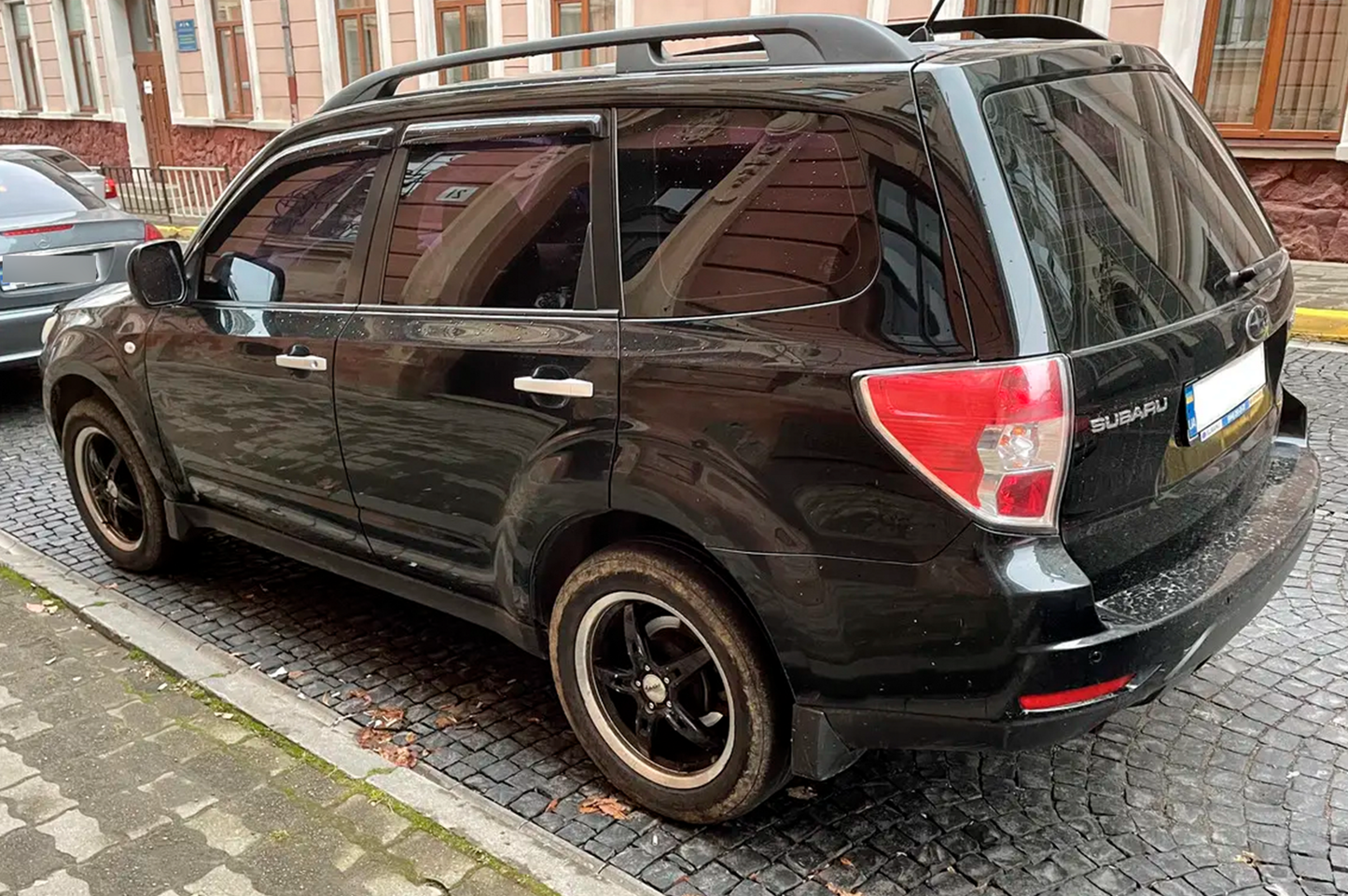 Window Deflectors (4 pcs, HIC) for Subaru Forester 2008-2013 - image 2