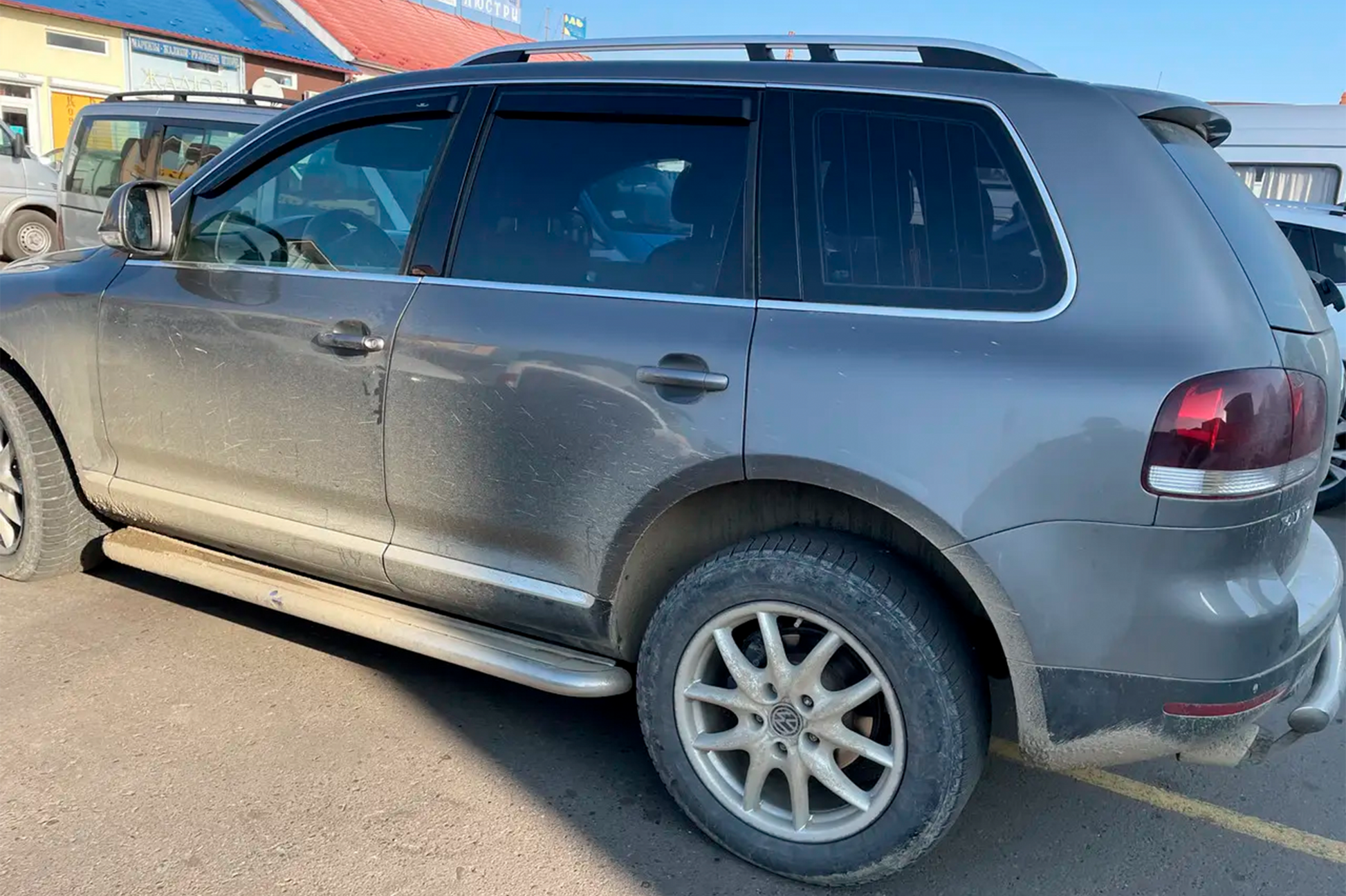Window Deflectors (4 pcs, HIC) for Volkswagen Touareg 2002-2010 - image 5