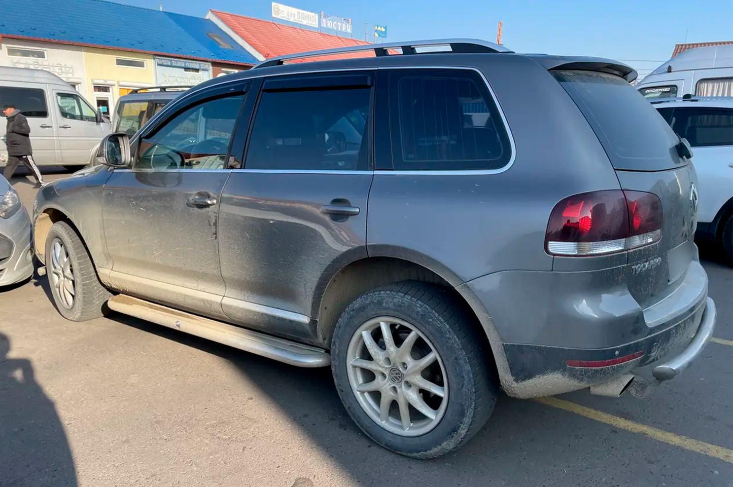 Window Deflectors (4 pcs, HIC) for Volkswagen Touareg 2002-2010 - image 6