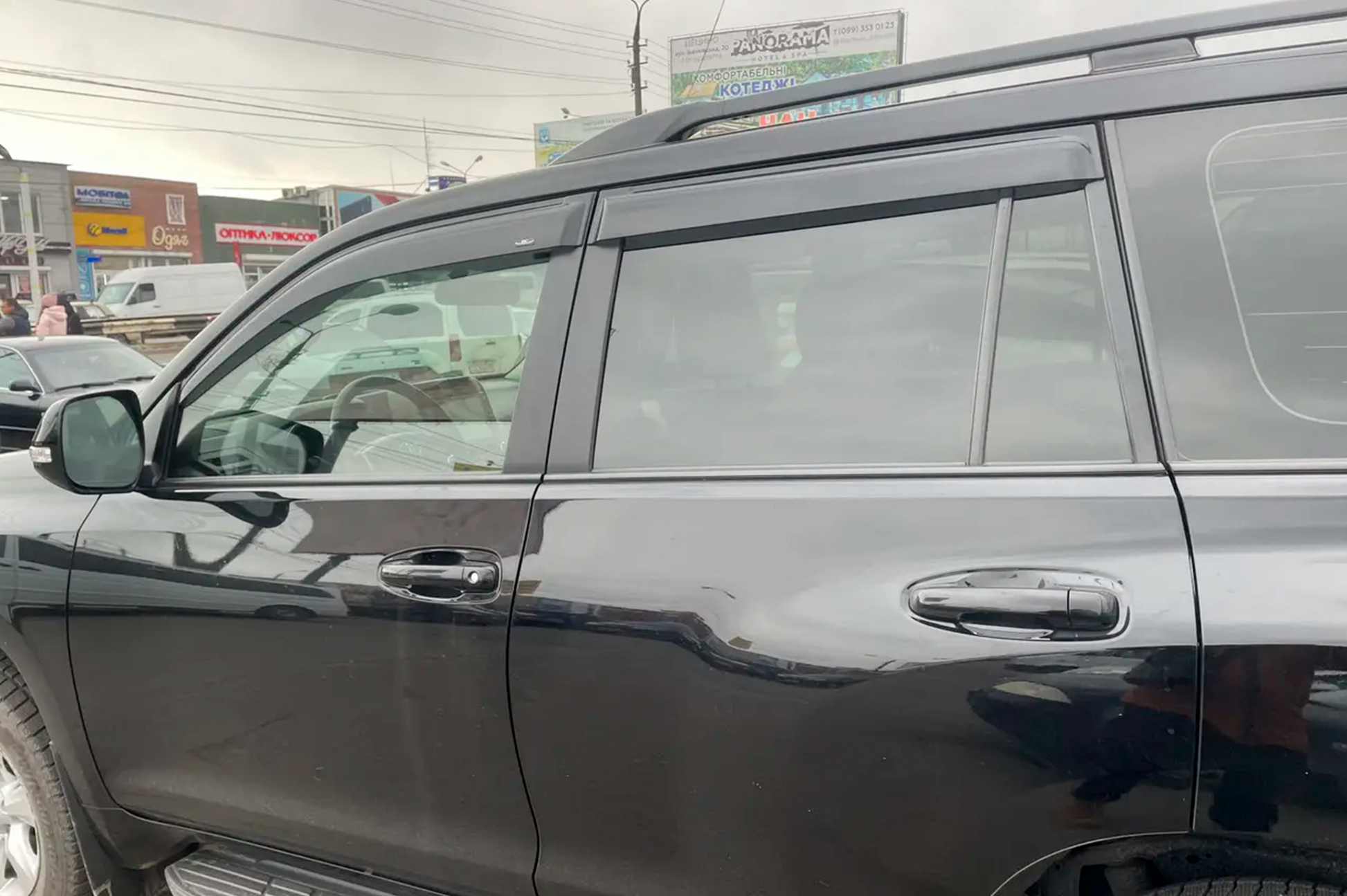 Window Deflectors 11 cm (4 pcs, HIC) for Lexus GX460 2009-2023 - image 13