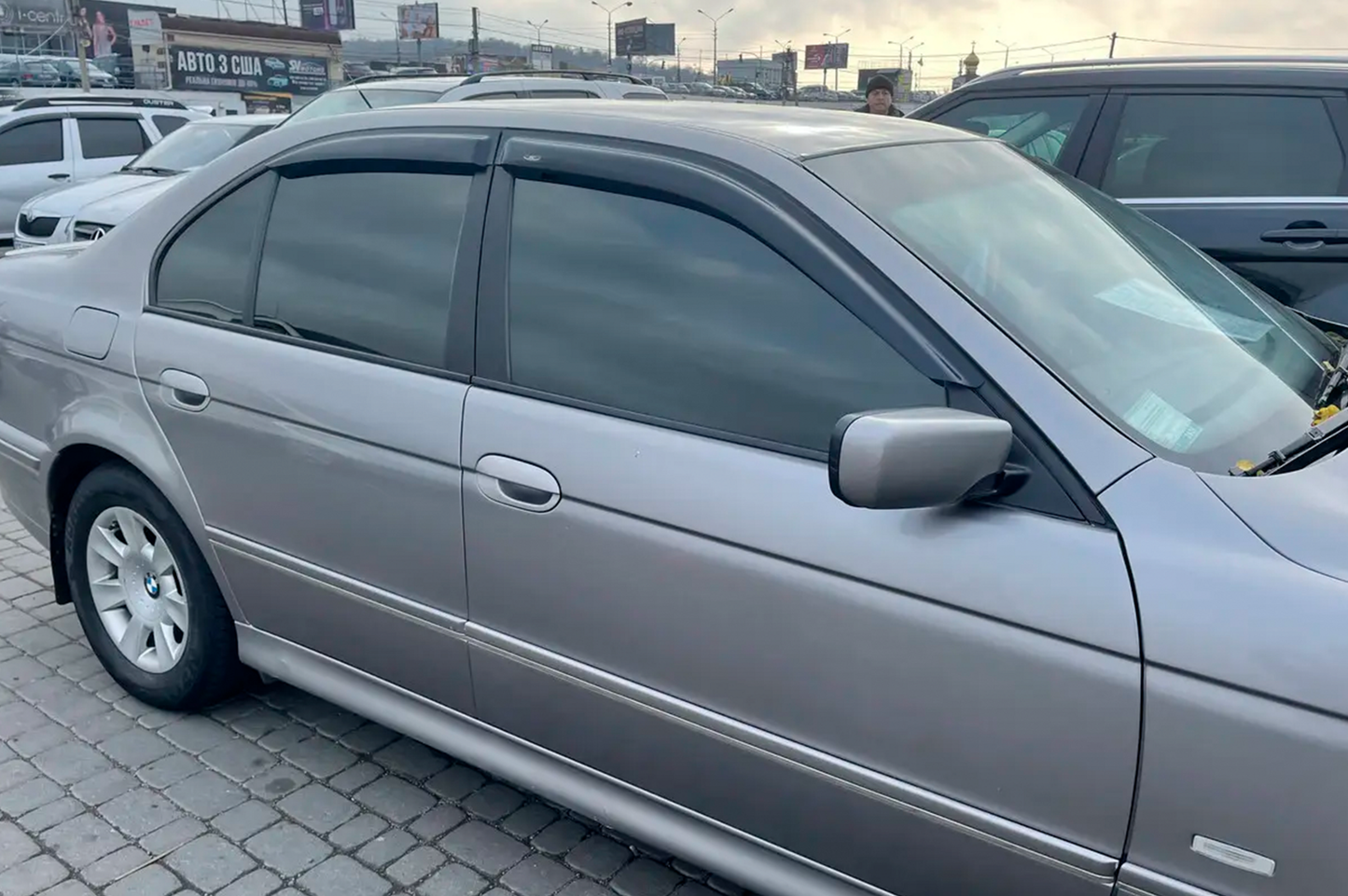 Window Deflectors SD (4 pcs, HIC) for BMW 5 Series E39 1996-2003 - image 7