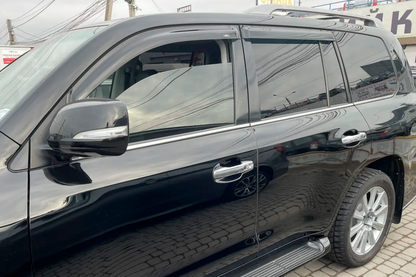 Window Deflectors 8 cm (4 pcs, HIC) for Lexus LX570/450d 2008-2022 - image 10