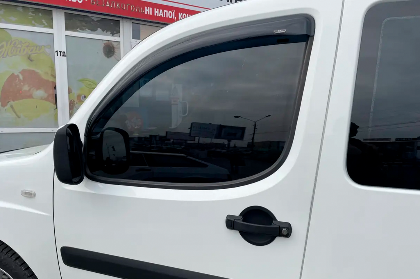 Window Deflectors (2 pcs, HIC) for Fiat Doblo I 2005-2010 - image 4