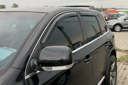 Window Deflectors (4 pcs, HIC) for Volkswagen Touareg 2002-2010 - image 12