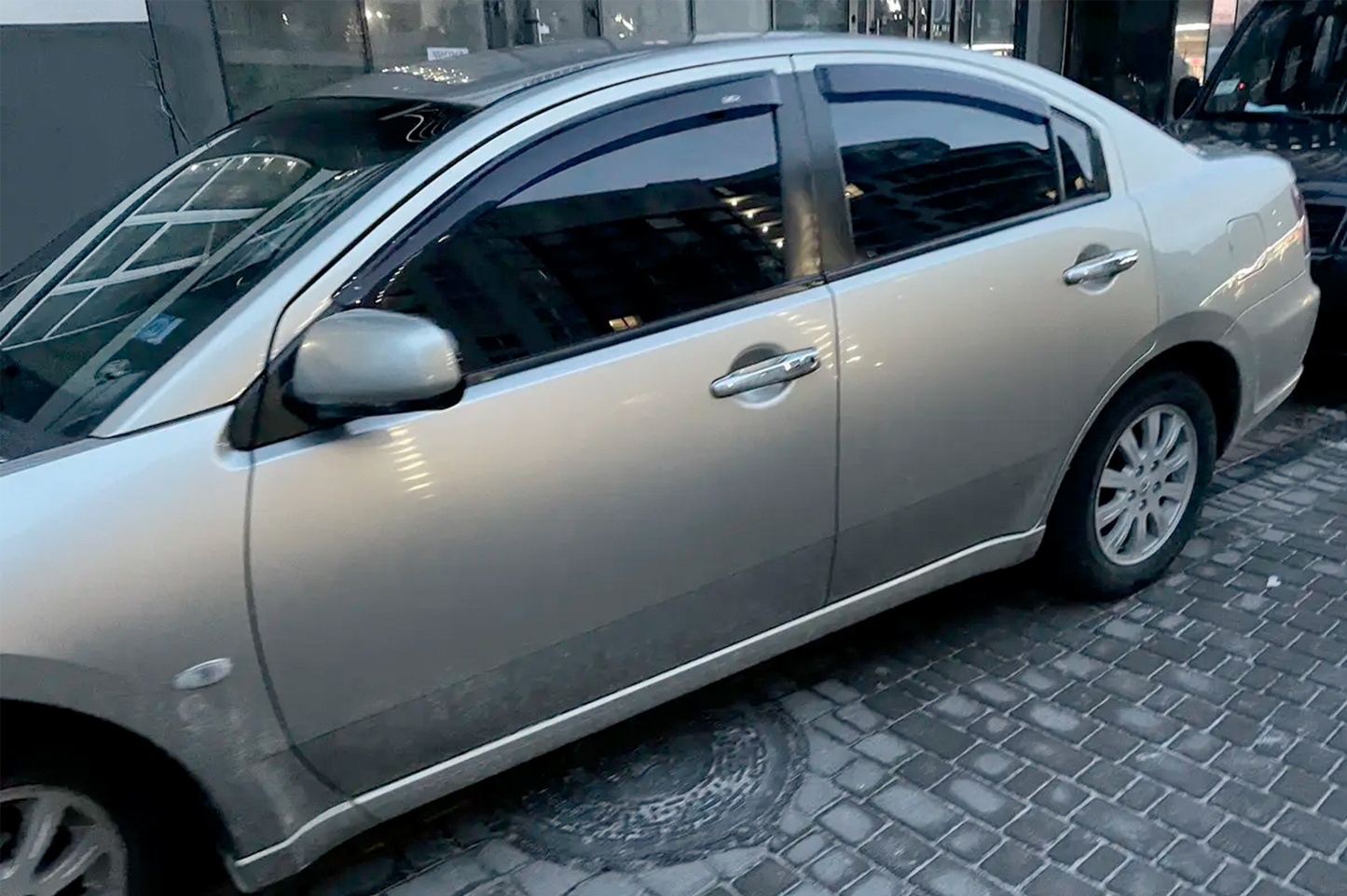 Window Deflectors (4 pcs, HIC) for Mitsubishi Galant 2003-2012 - image 3
