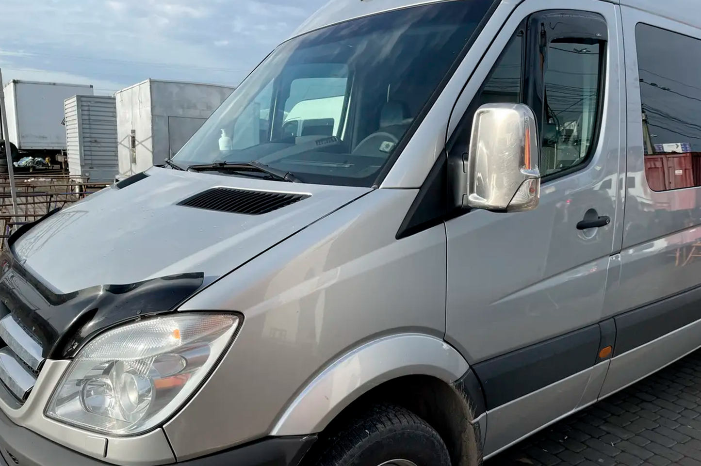 Stick-on Wind Deflectors (2 pcs, HIC) for Mercedes Sprinter W906 2006-2018 - image 10