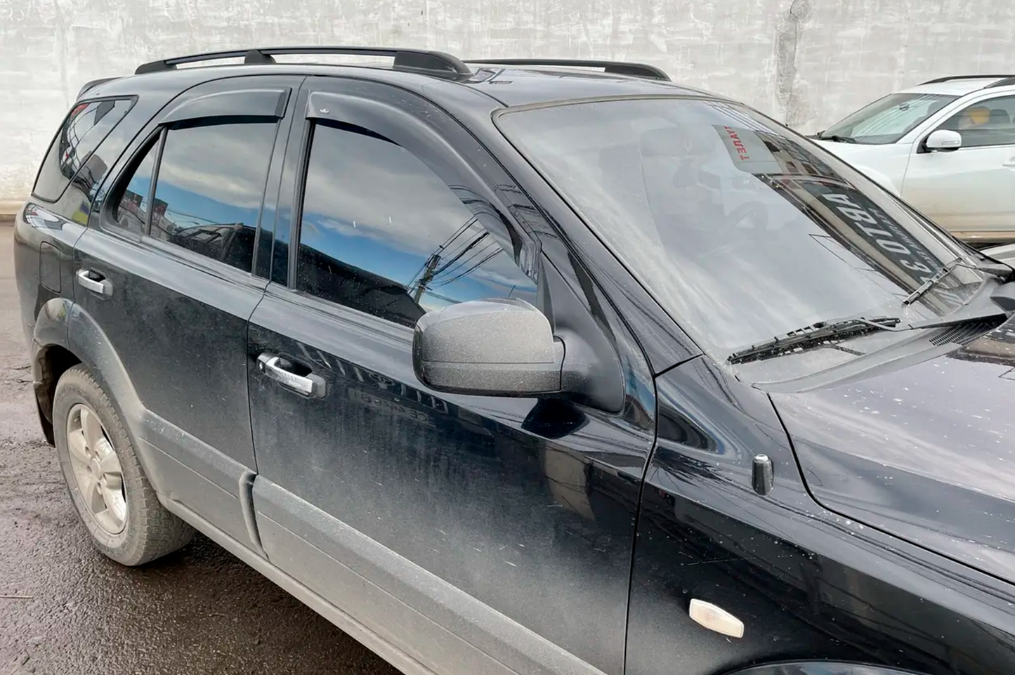 Window Deflectors (4 pcs, HIC) for Kia Sorento I BL 2002-2009 - image 1