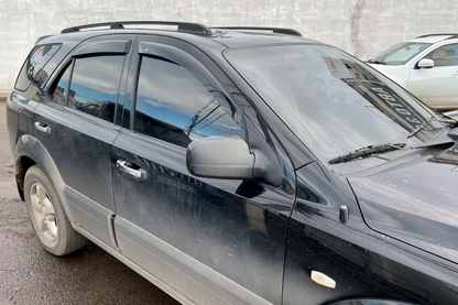 Window Deflectors (4 pcs, HIC) for Kia Sorento I BL 2002-2009 - image 1