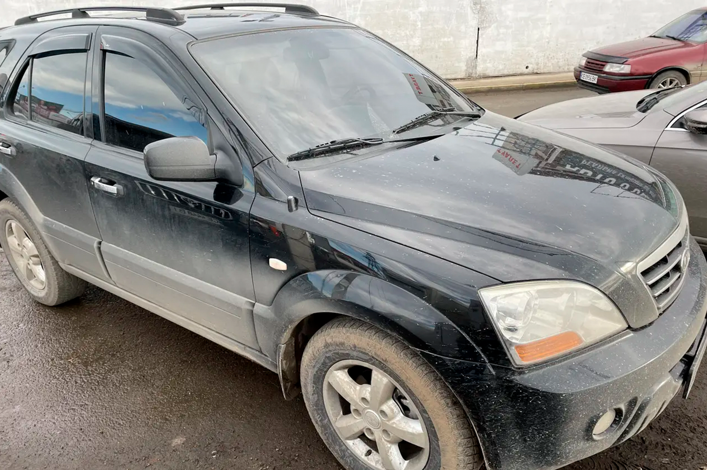 Window Deflectors (4 pcs, HIC) for Kia Sorento I BL 2002-2009 - image 3