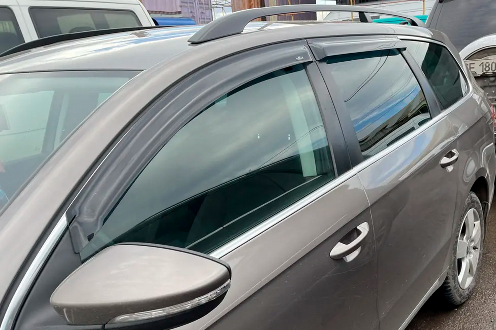 Window Deflectors SW (4 pcs, EU, HIC) for Volkswagen Passat B7 2012-2015 - image 15
