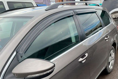 Window Deflectors SW (4 pcs, EU, HIC) for Volkswagen Passat B7 2012-2015 - image 15