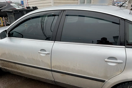 Window Deflectors SD (4 pcs, HIC) for Volkswagen Passat B5 1997-2005 - image 1