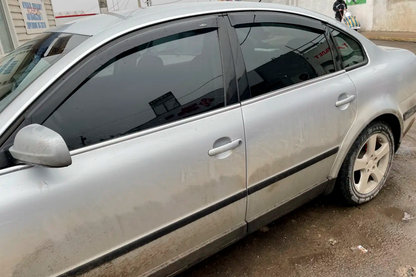 Window Deflectors SD (4 pcs, HIC) for Volkswagen Passat B5 1997-2005 - image 2