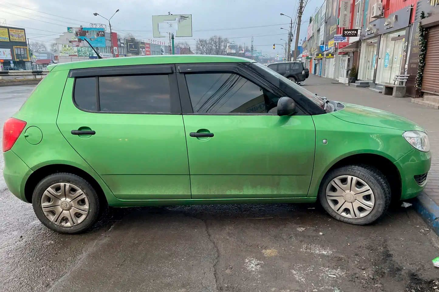 Window Deflectors HB (4 pcs, HIC) for Skoda Fabia 2007-2014 - image 4