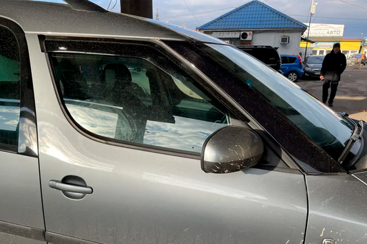 Window Deflectors (4 pcs, HIC) for Skoda Roomster 2006-2015 - image 2
