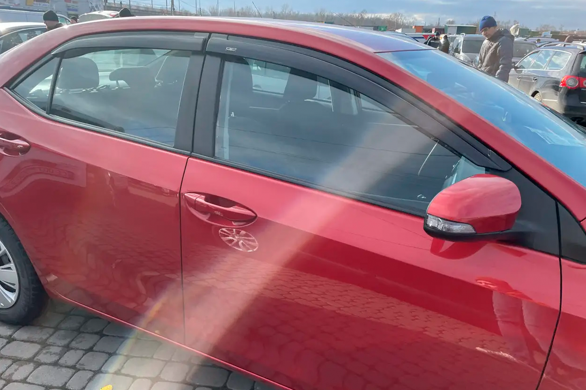 Window Deflectors (4 pcs, HIC) for Toyota Corolla 2013-2019 - image 9