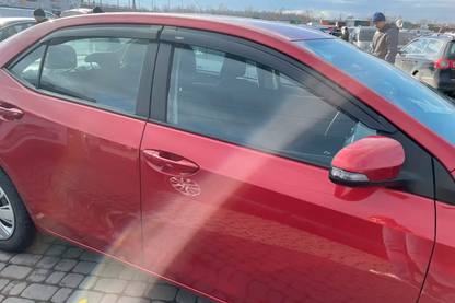 Window Deflectors (4 pcs, HIC) for Toyota Corolla 2013-2019 - image 9