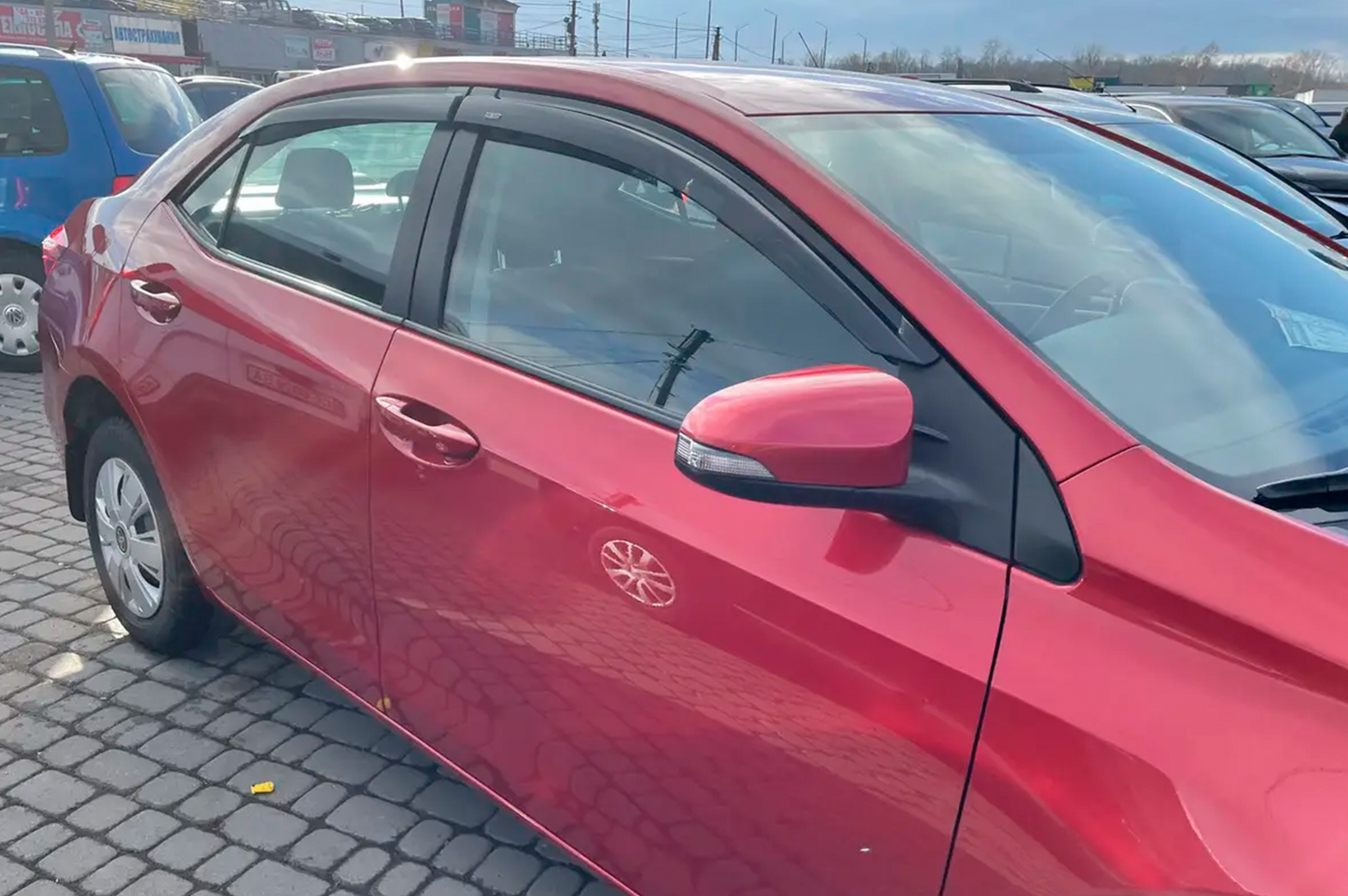 Window Deflectors (4 pcs, HIC) for Toyota Corolla 2013-2019 - image 11