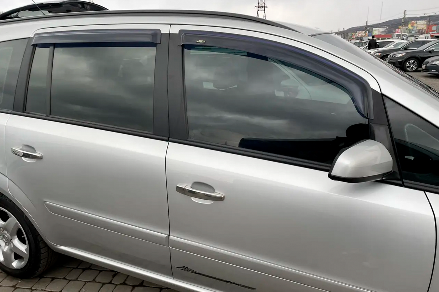 Window Deflectors (4 pcs, HIC) for Opel Zafira B 2005-2011 - image 8