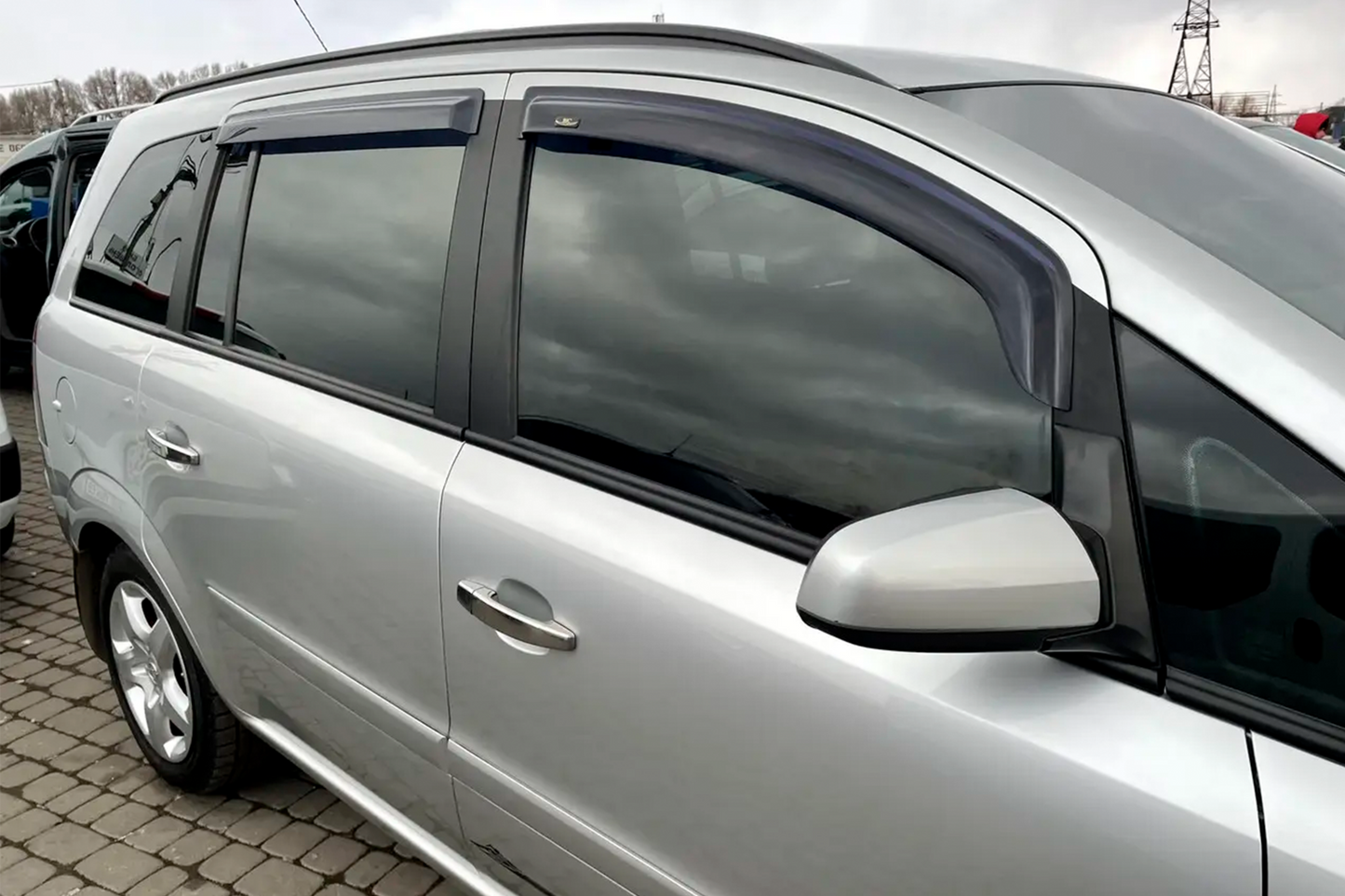Window Deflectors (4 pcs, HIC) for Opel Zafira B 2005-2011 - image 9