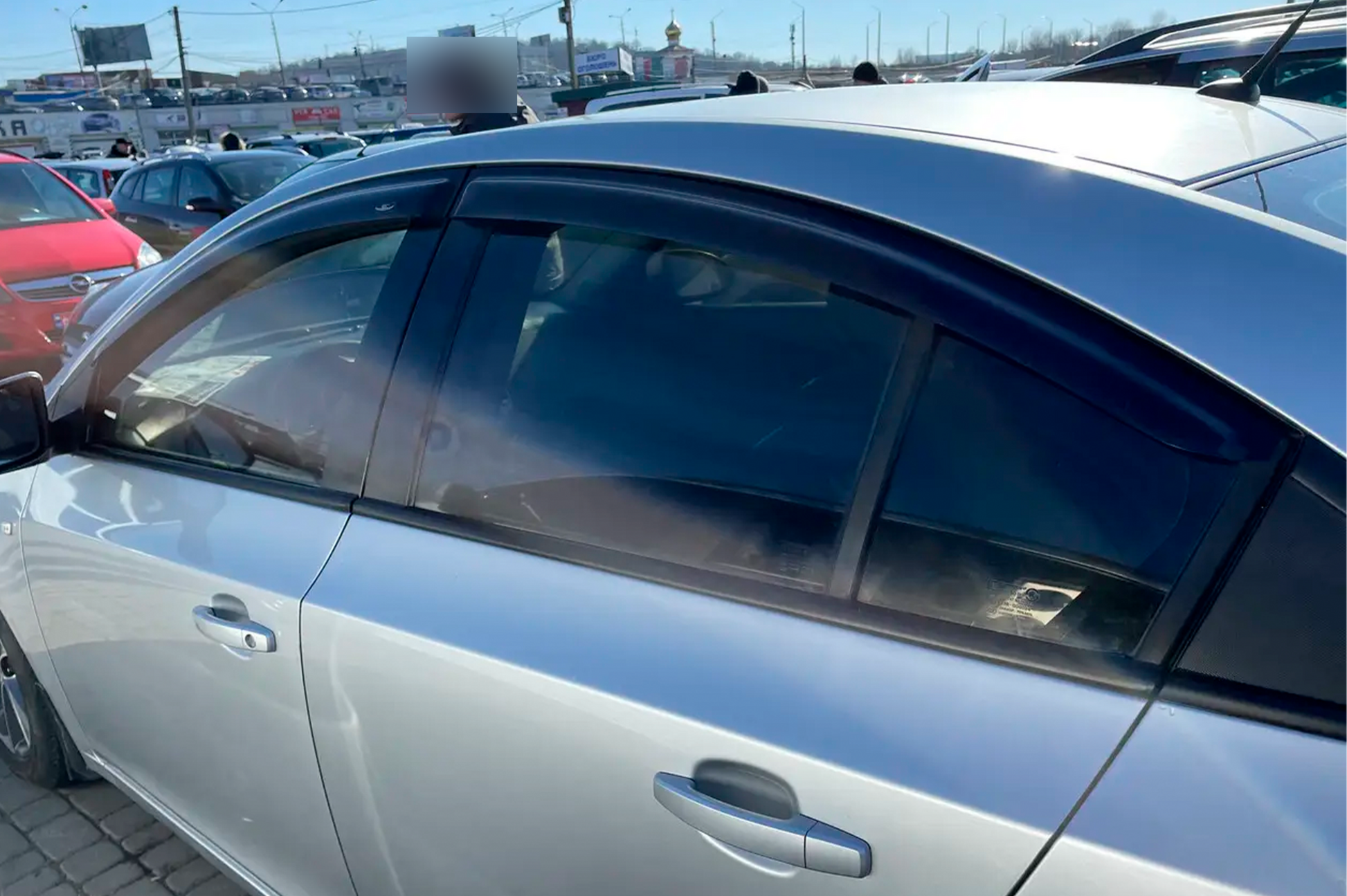 Window Deflectors SD (4 pcs, HIC) for Chevrolet Cruze 2009-2015 - image 4