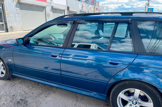 Window Deflectors SW (4 pcs, HIC) for BMW 5 Series E39 1996-2003 - image 2