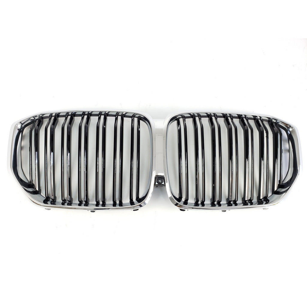 Kidneys M-Look (2019-2022, Gloss Black with Chrome Trim) for BMW X5 G05 2019–2026 - image 2