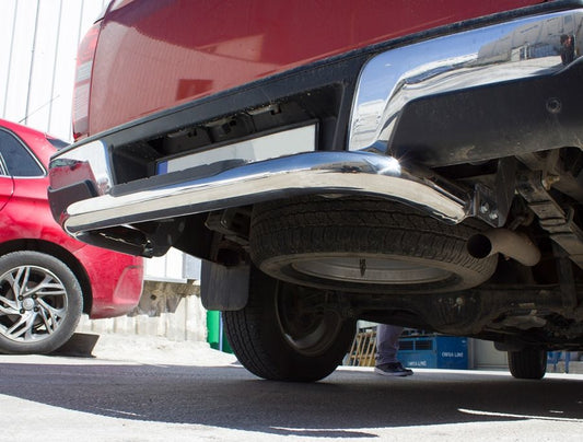 Rear Guard Amazon Silver (76 mm, Stainless Steel) for Isuzu D-Max 2019- - image 1