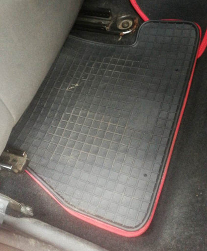 Rubber mats (4 pieces, Polytep) for Ford Focus III 2011-2017 - Reelken Auto