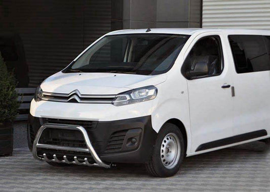 The WT003 bumper guard (stainless) for Citroen Jumpy/Dispatch 2017- - Reelken Auto