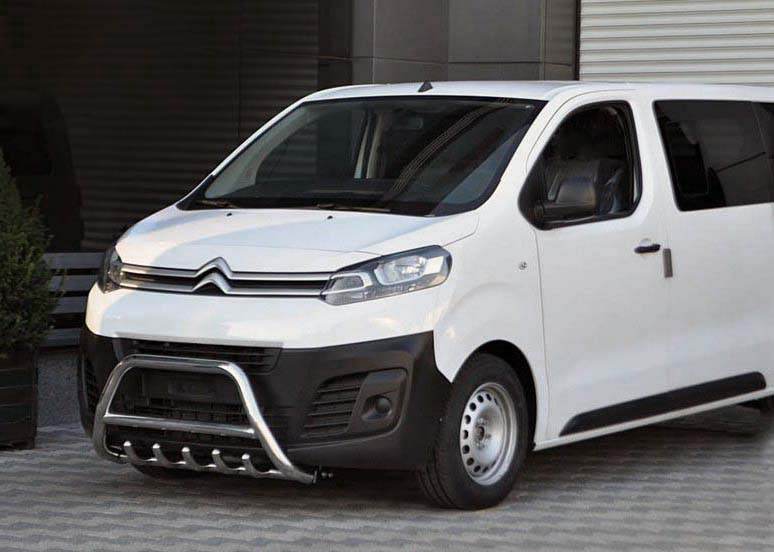 The WT003 bumper guard (stainless) for Citroen SpaceTourer - Reelken Auto