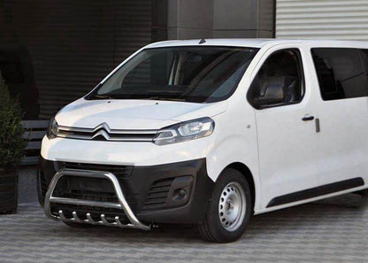The WT003 bumper guard (stainless) for Citroen SpaceTourer - Reelken Auto