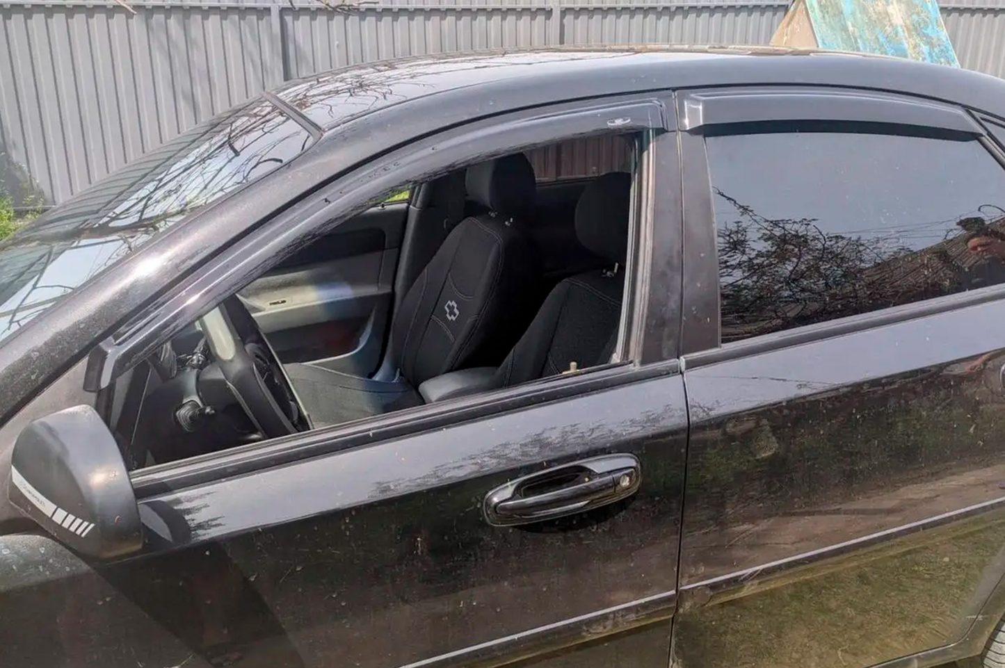 Window Deflectors SD (4 pcs, HIC) for Chevrolet Lacetti 2003-2024 - image 1